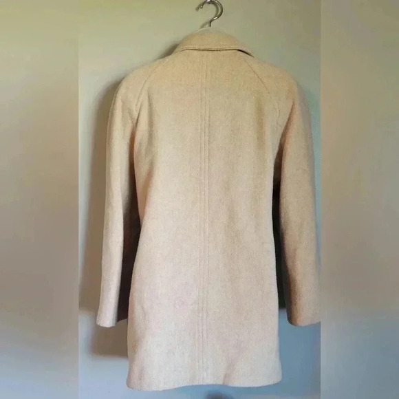 East 5th Beige Wool Peacock women's size small - Picture 10 of 12
